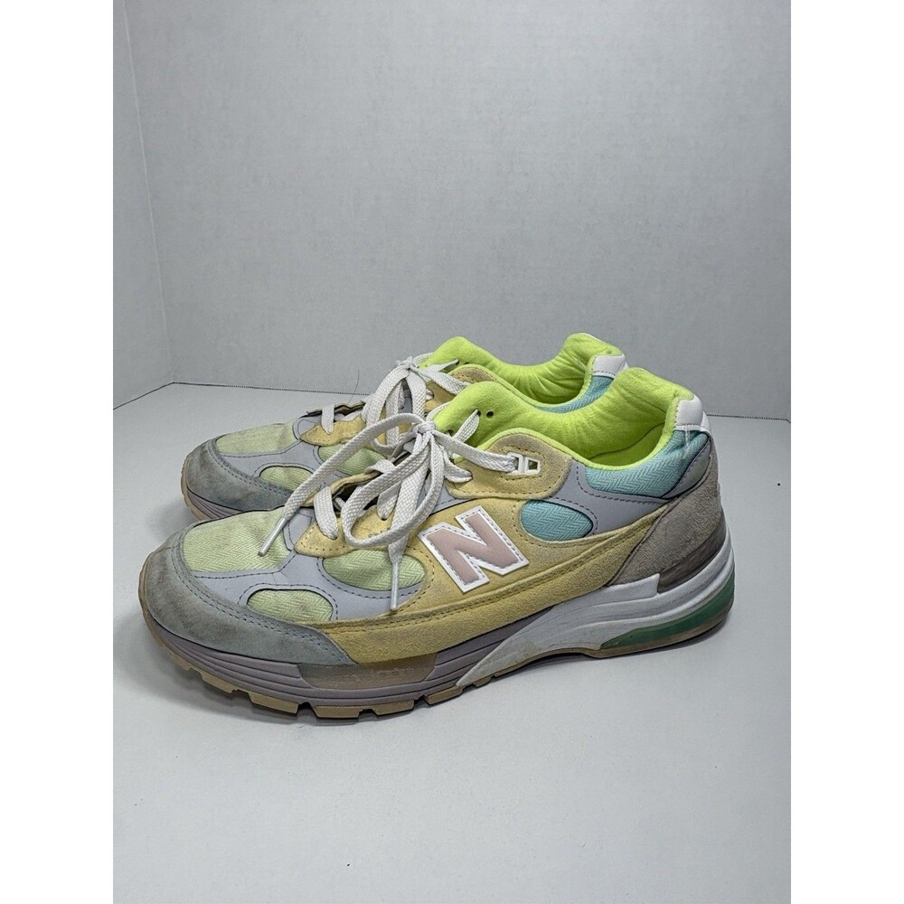 New Balance Easter Pastels Size 9 - New Balance 992 Beige/Green/Yellow